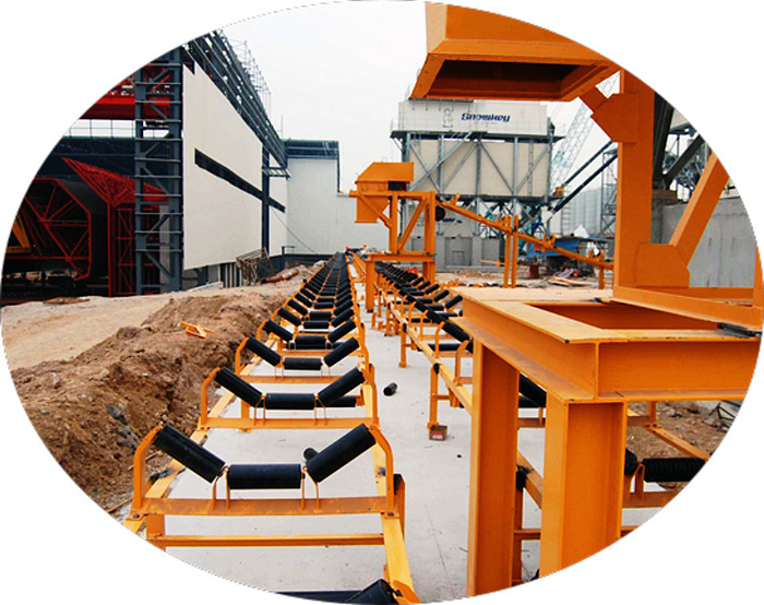 Stone belt conveyor