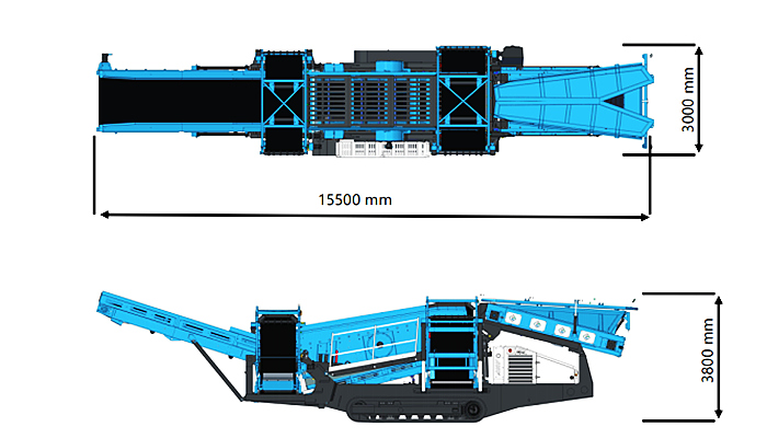 vibrating screen for stone crusher