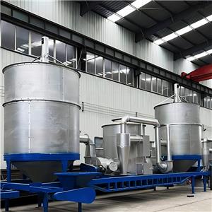 Grain Dryer In Grain Silo Project