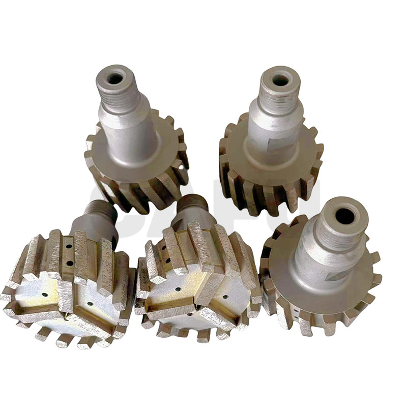 Sintered Diamond CNC Stubbing Wheel for Stone Slab Calibration