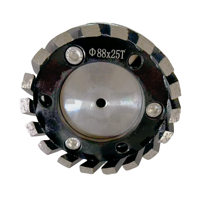 Sintered Diamond CNC Stubbing Wheel for Stone Slab Calibration