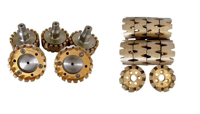 CNC Stubbing Wheel for Stone Slab Calibration