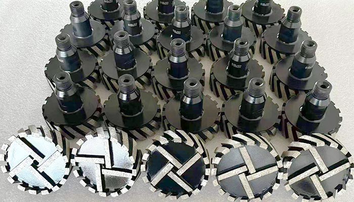 Shaft-Free CNC Stubbing Wheel for Stone Processing