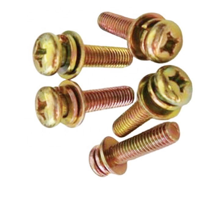 Supply Brass Pan Head Screw Washer Wholesale Factory Xiamen Eternal