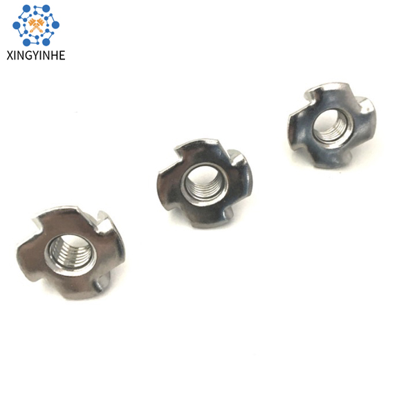 304 Four Prong Tee Nut M4 T Nut