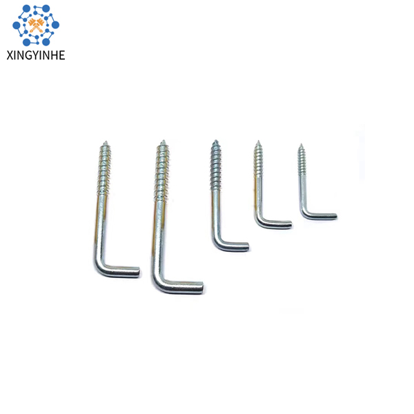 Double Ended L Shape Square Hook Screw