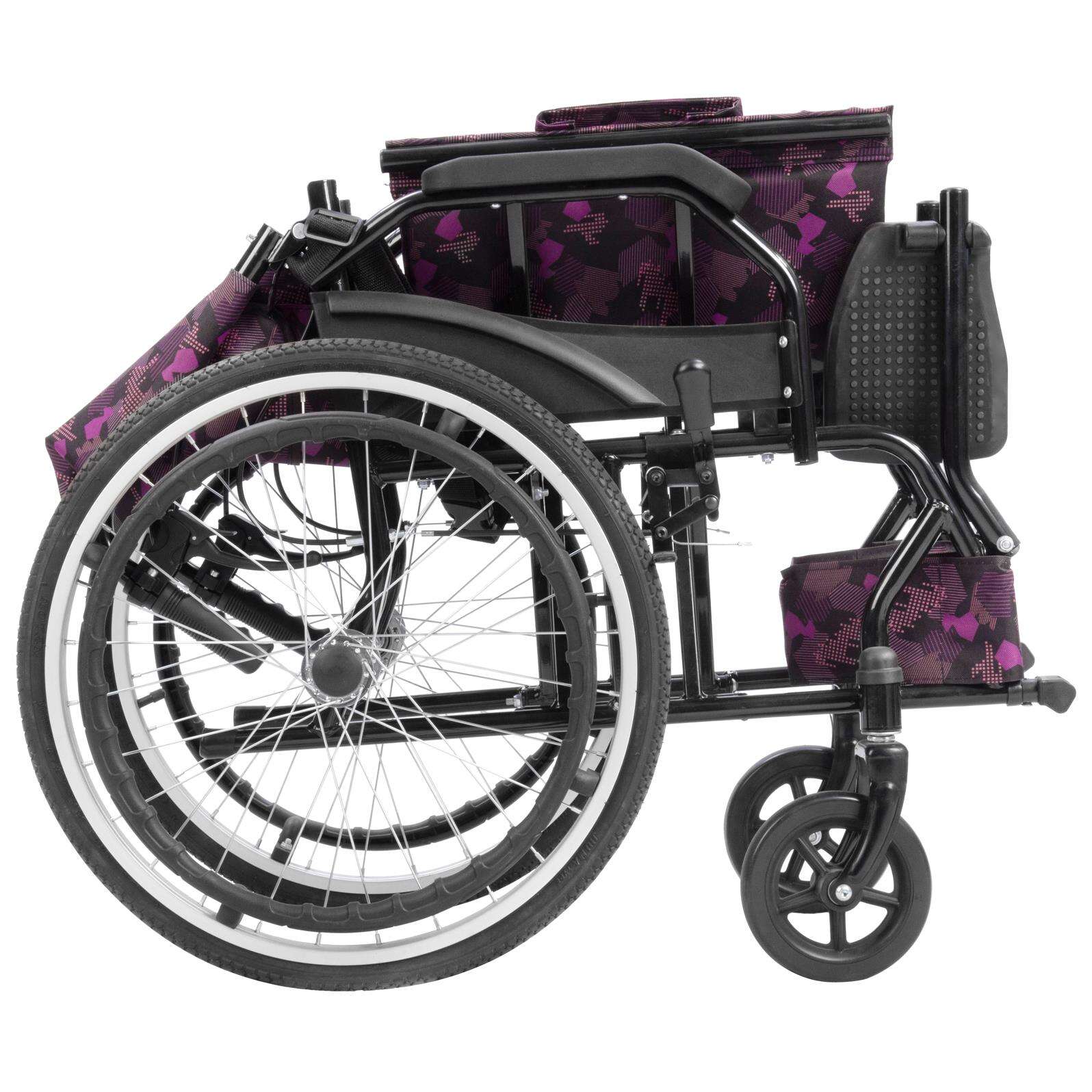 Fauteuil roulant pliant manuel