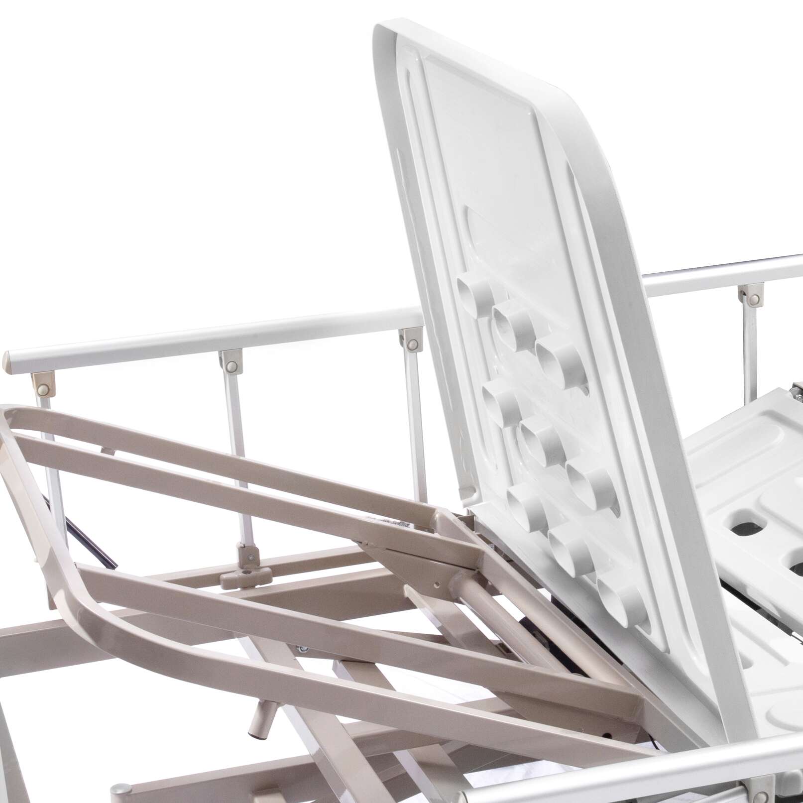 Aluminum Alloy Handrail Three Functions Medical Bed
