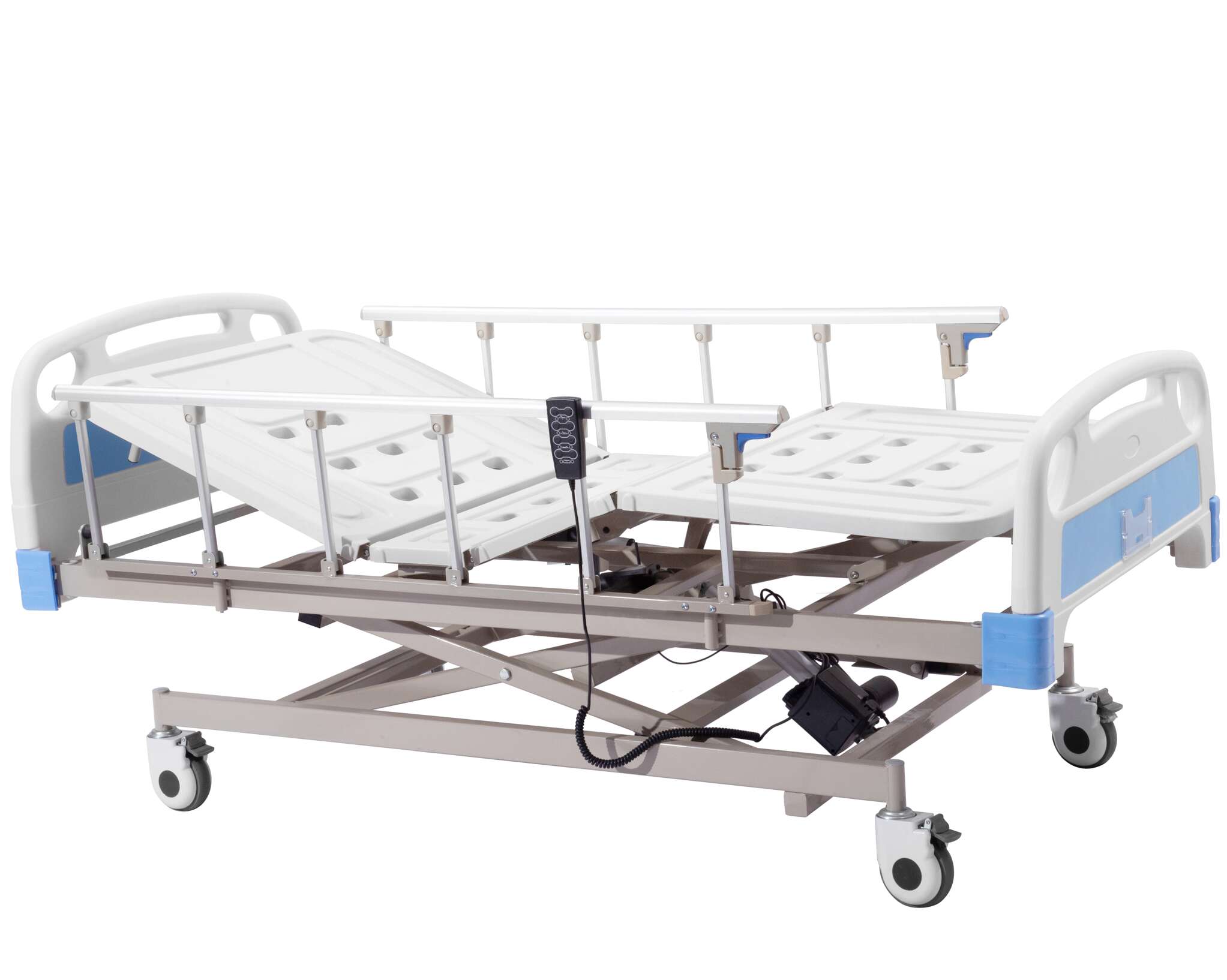 Three functions electric medical bed