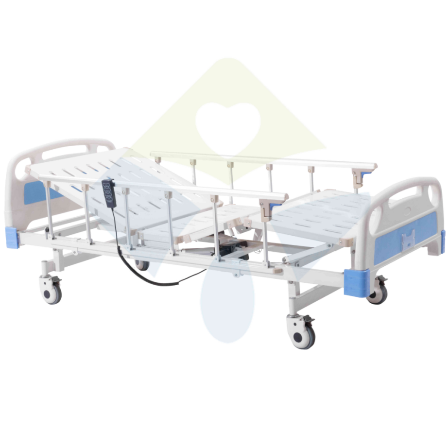 Two Functions Powder Coating Electric Hospital Bed