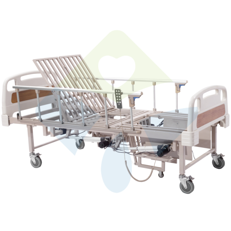 Electric Convalescent Nursing Bed With Toilet
