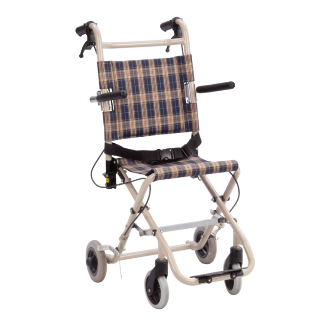 Light Weight Foldable Aluminum Wheelchair