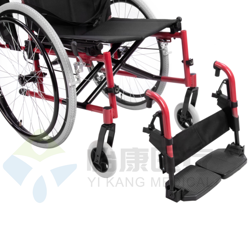 Top Grade Aluminum Wheelchair With Quick Release Wheel