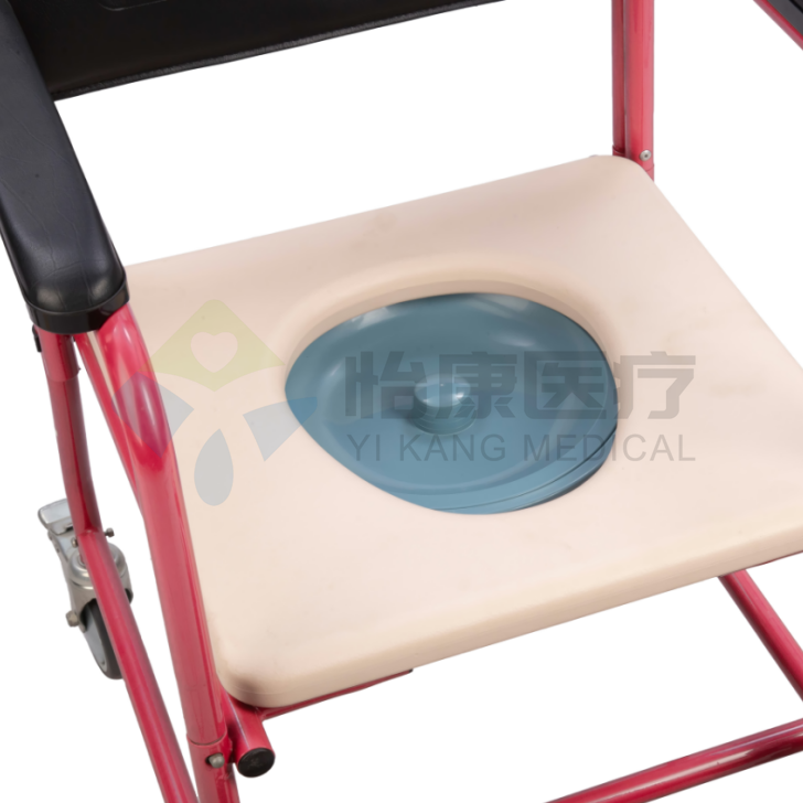 Hospital Movable Commode Chair