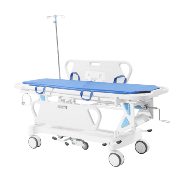 Manual Hospital Emergency Transfer Bed