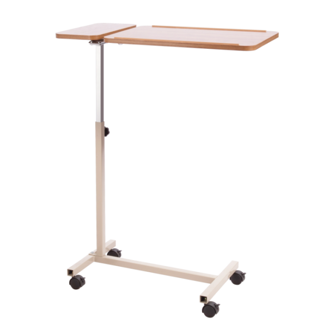 Hospital Small Height Adjustable Food Table