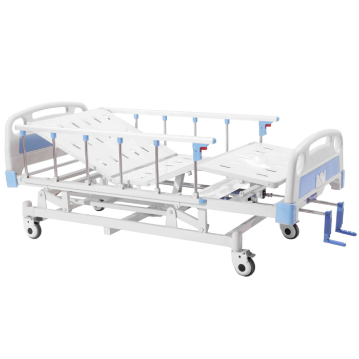 Metal Hydraulic Wheel Hospital Bed