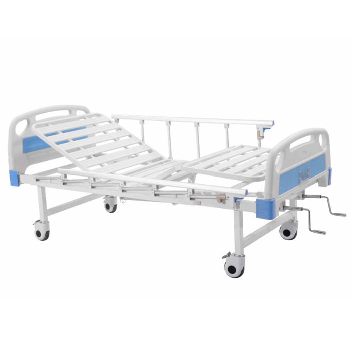2 Crank Manual Basic Medical Bed