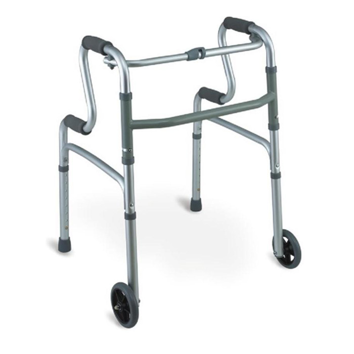 Front Wheel Folding Walker For Old People