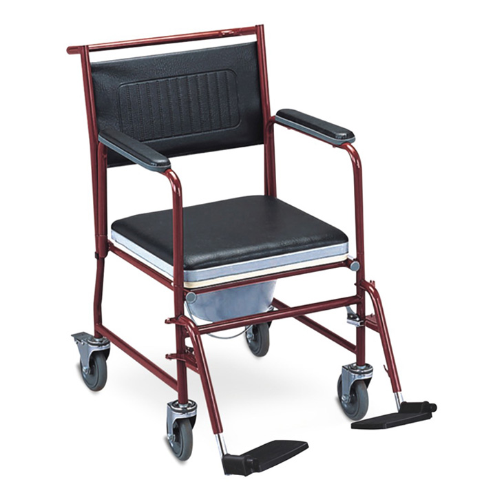 Hospital Movable Commode Chair