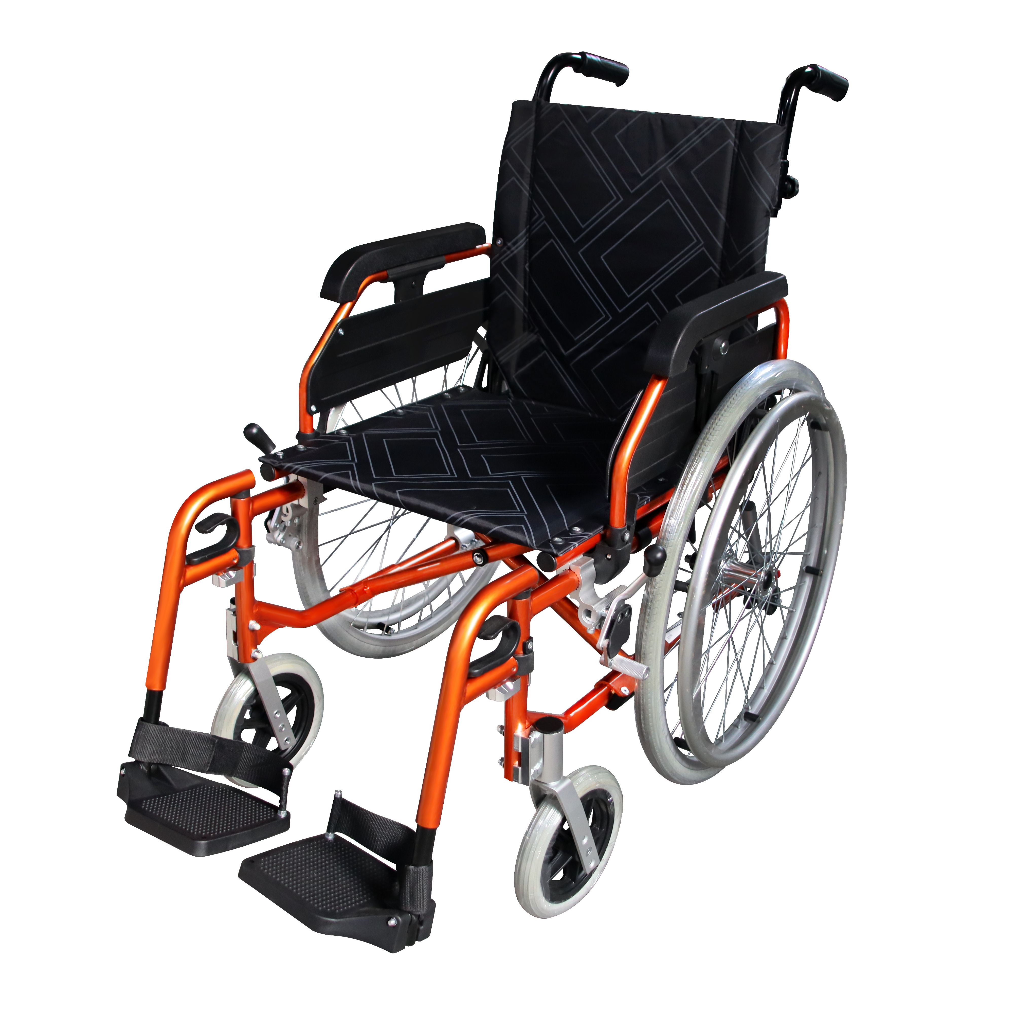 Luxury Folding Manual Wheelchair