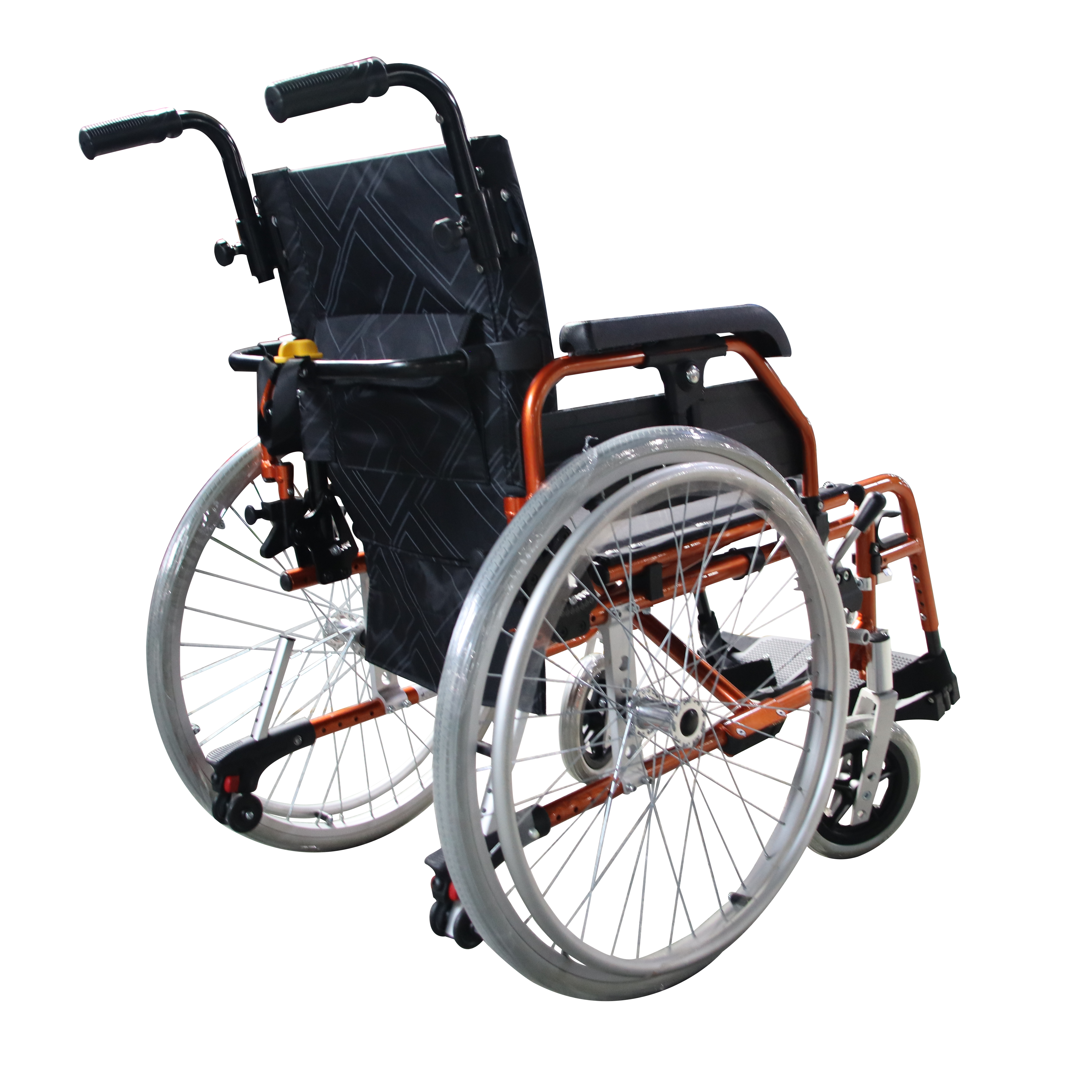 Luxury Folding Manual Wheelchair