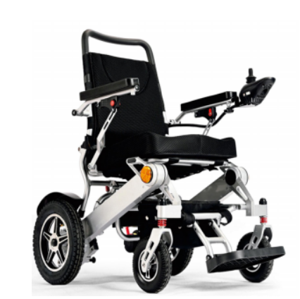 How to fold a foldable electric wheelchair?