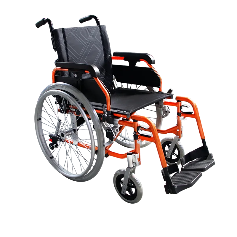 stainless steel wheelchair