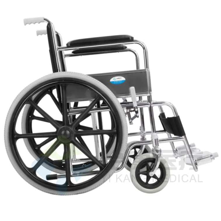 How many pounds can a steel manual wheelchair bear?