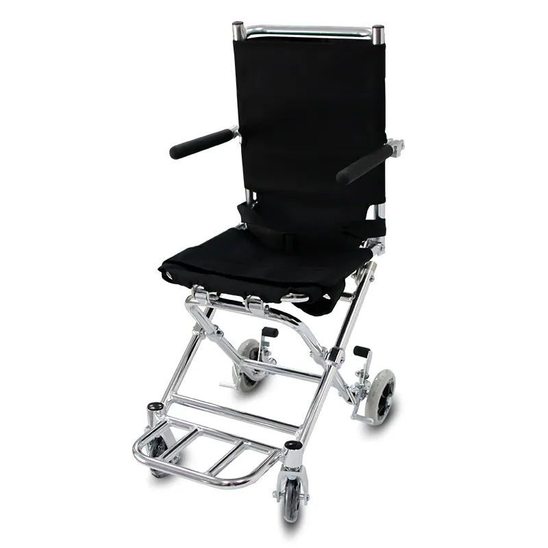 Can a rollator with seat be used as a transport wheelchair?