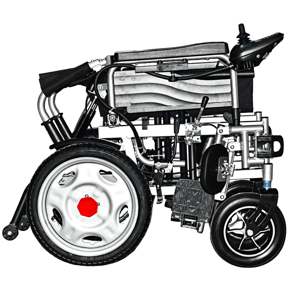 Adjustable Backrest and Footrest Wheelchair