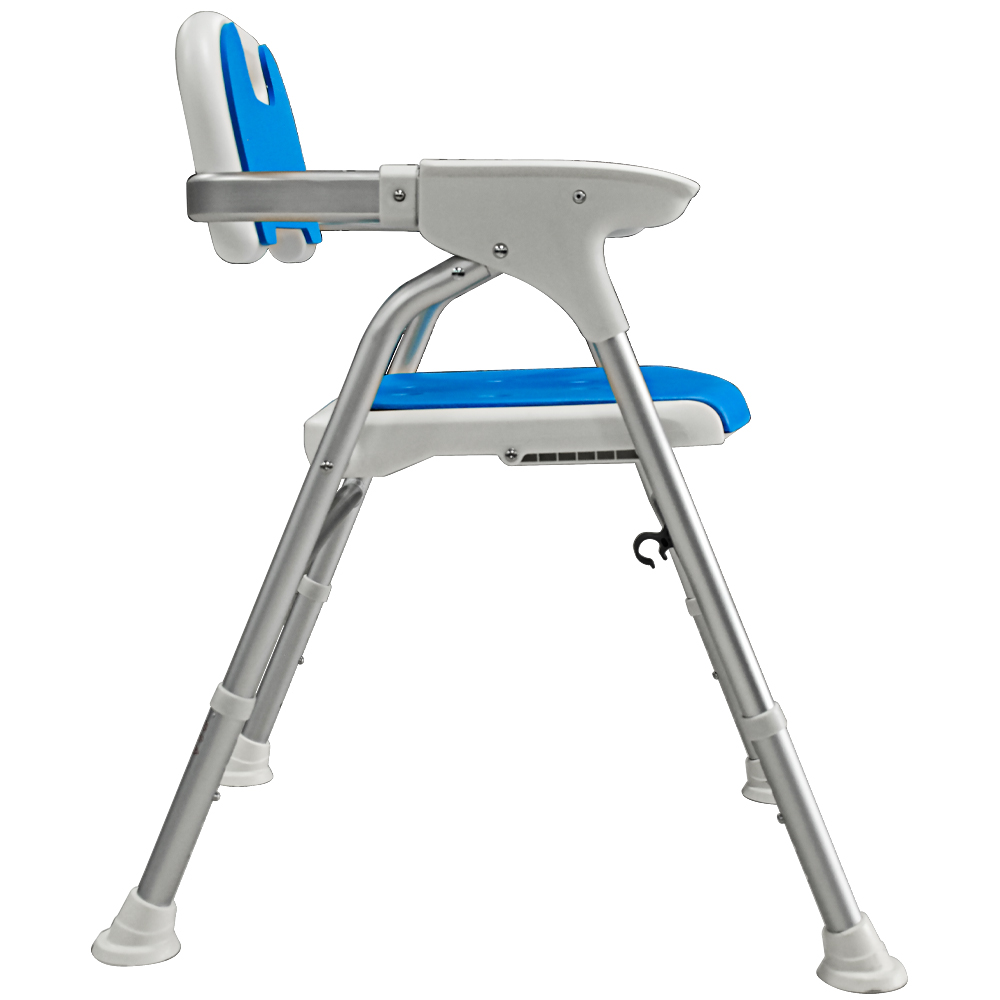 Bath Chair with Armrests and Drain Holes