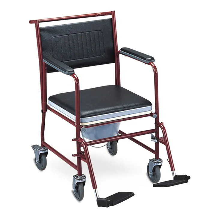 Can I use a portable toilet chair at home?