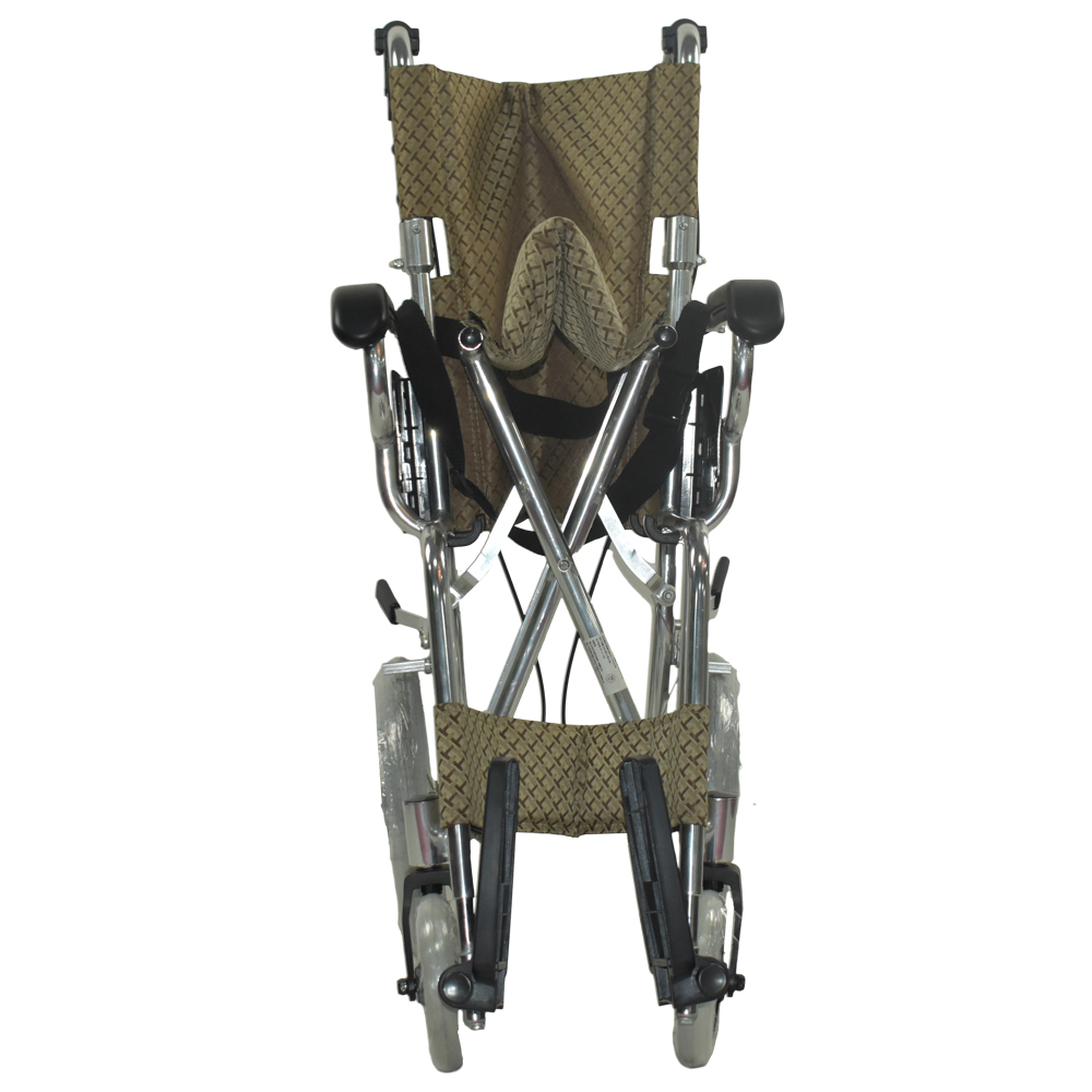 Wheelchair with Foldable Backrest