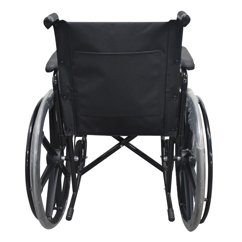 Steel Wheelchair with Desk Armrests