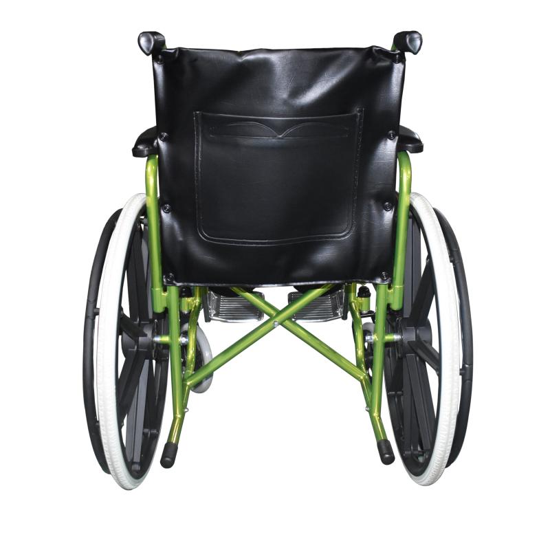 Steel Wheelchair with Desk Armrests