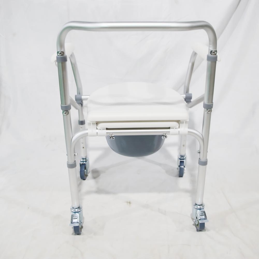 Foldable Aluminum Toilet Chair