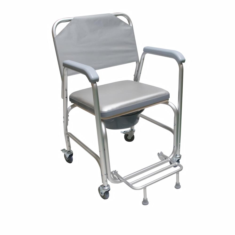 Lockable Wheeled Toilet Chair