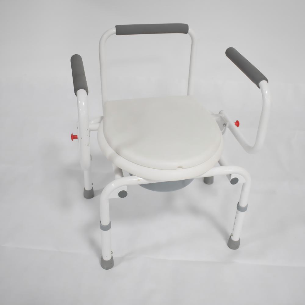 Drop Arm Commode Chair