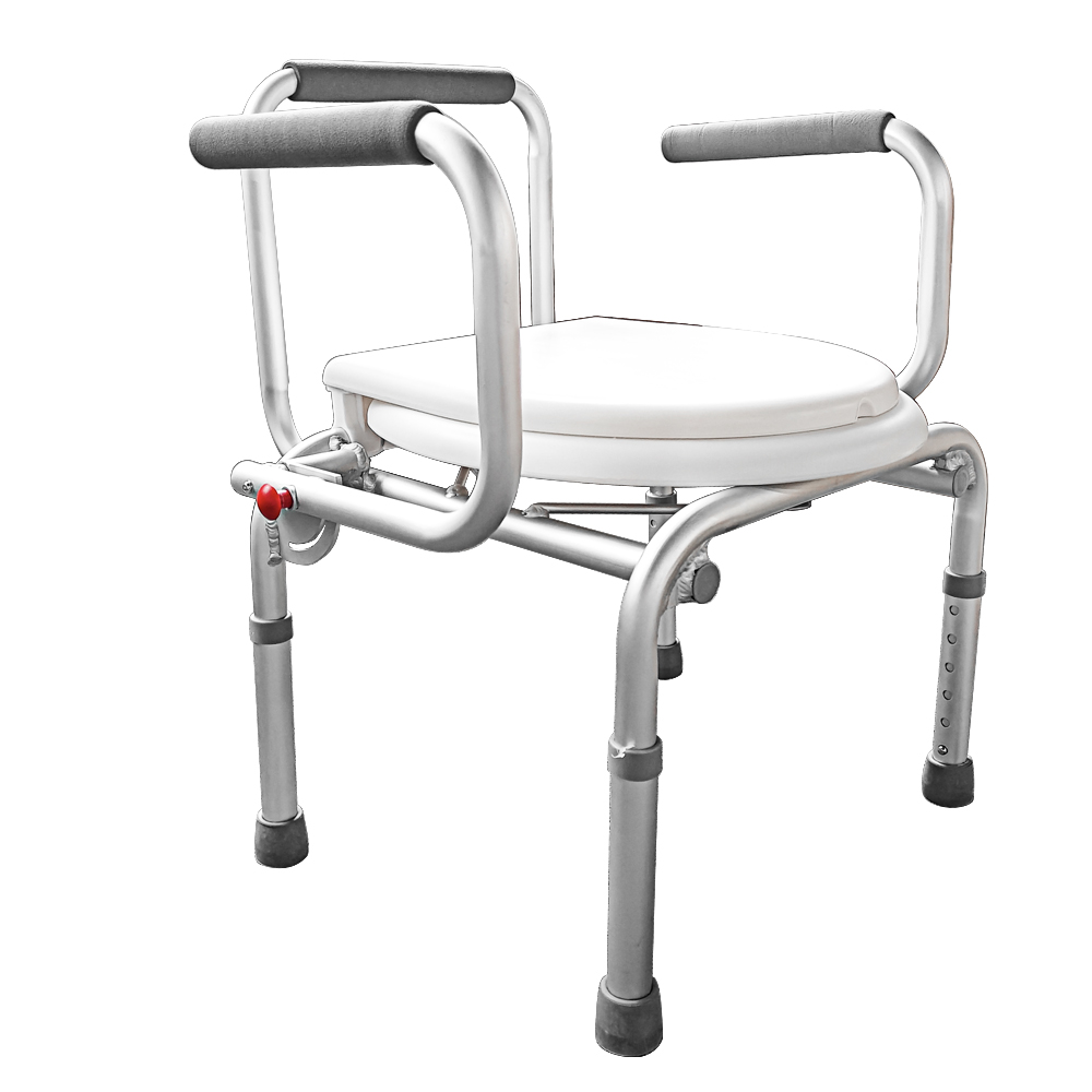 Drop Arm Commode Chair