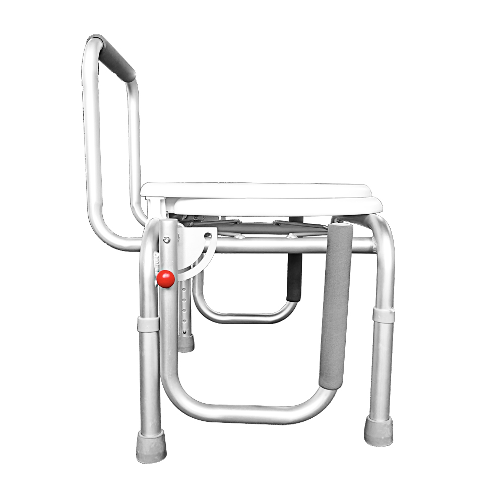 Drop Arm Commode Chair