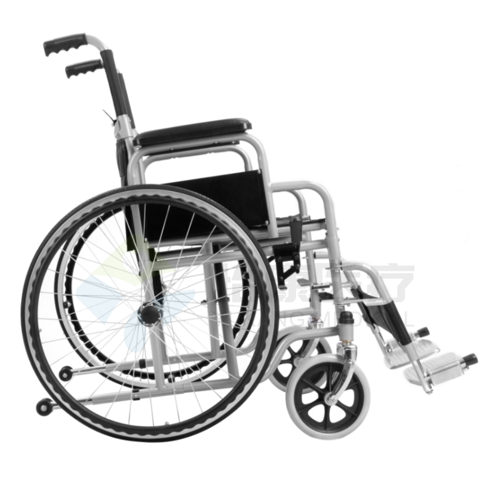 Foldable Steel Wheelchair