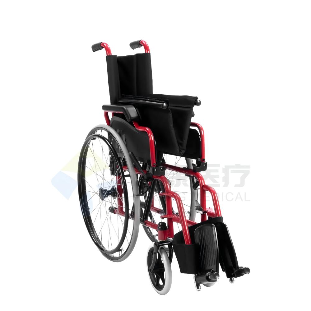 Flip-Up Armrest Wheelchair