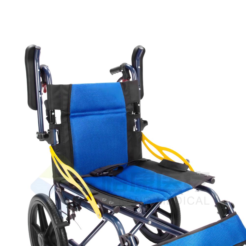 Attendant Wheelchair with Brakes