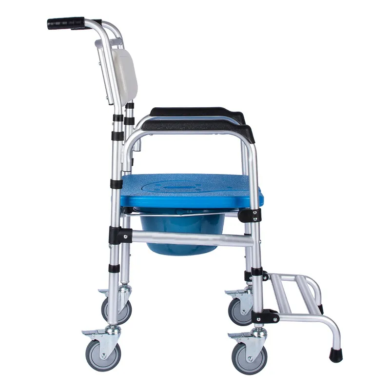 What are portable toilets in hospitals called?