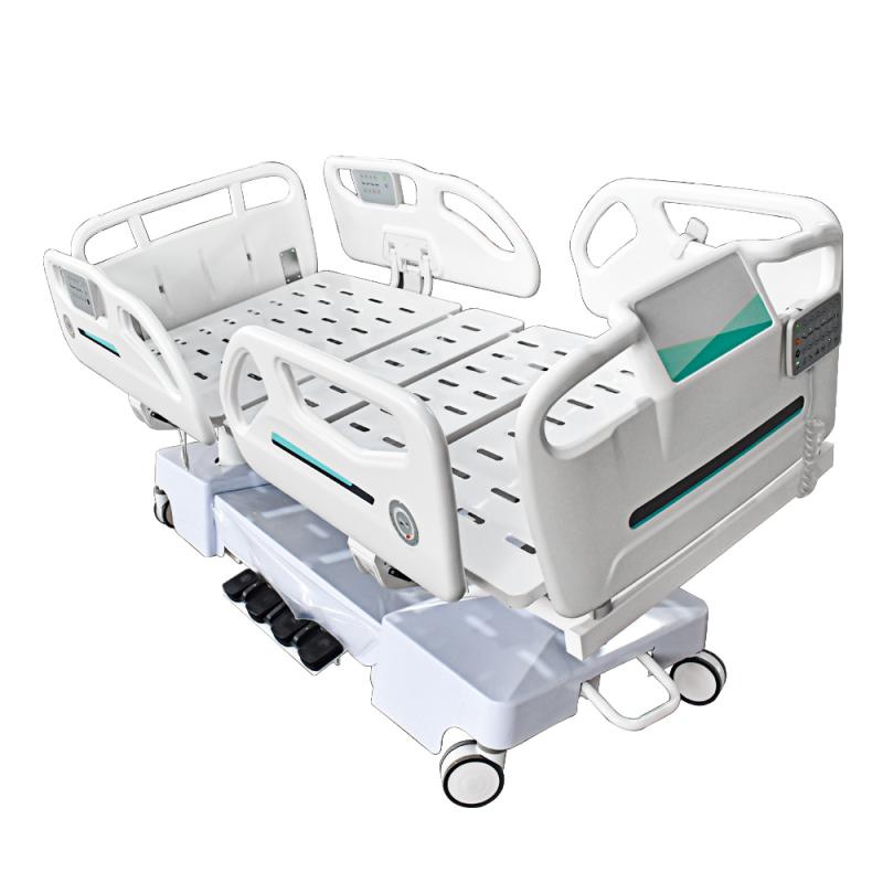 How many nurses are needed per electric ICU bed?