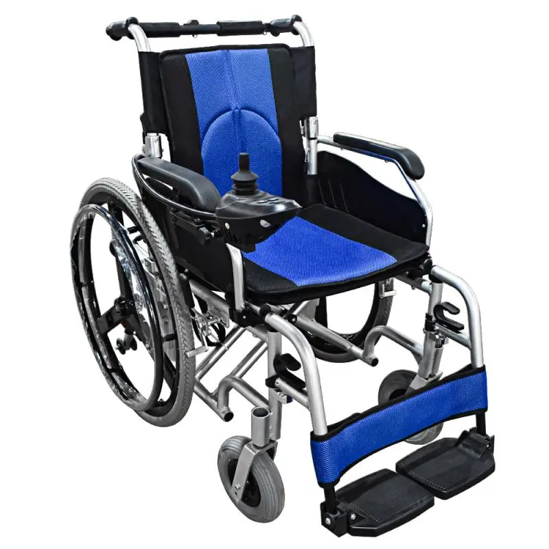 Can an electric wheelchair still be pushed when the battery is dead?