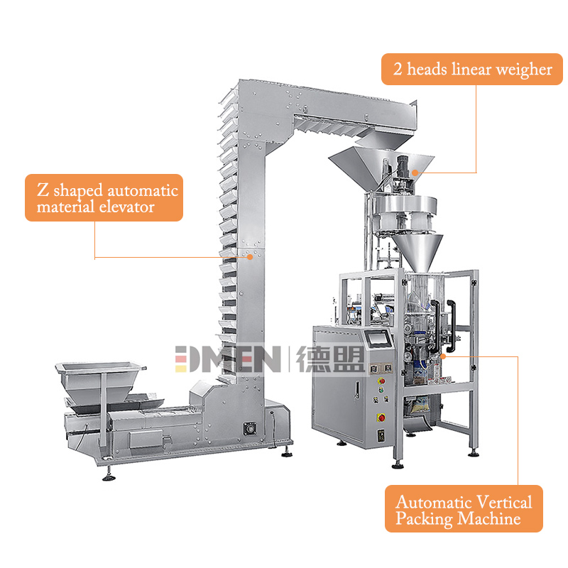 powder filling and packaging machine