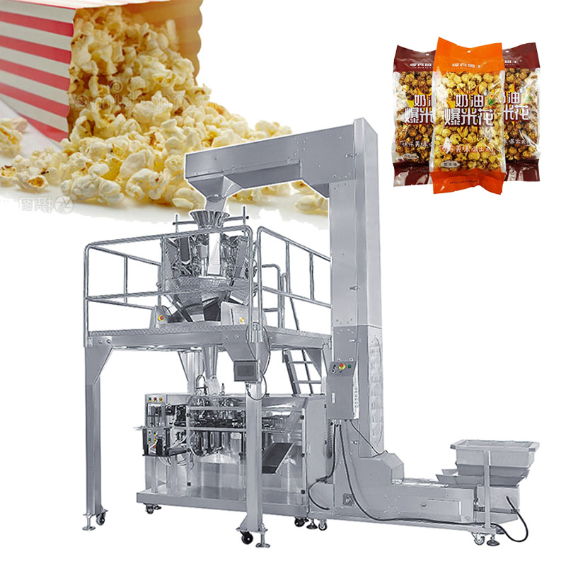 Premade Pouch Granule Sachet Popcorn Packing Machine