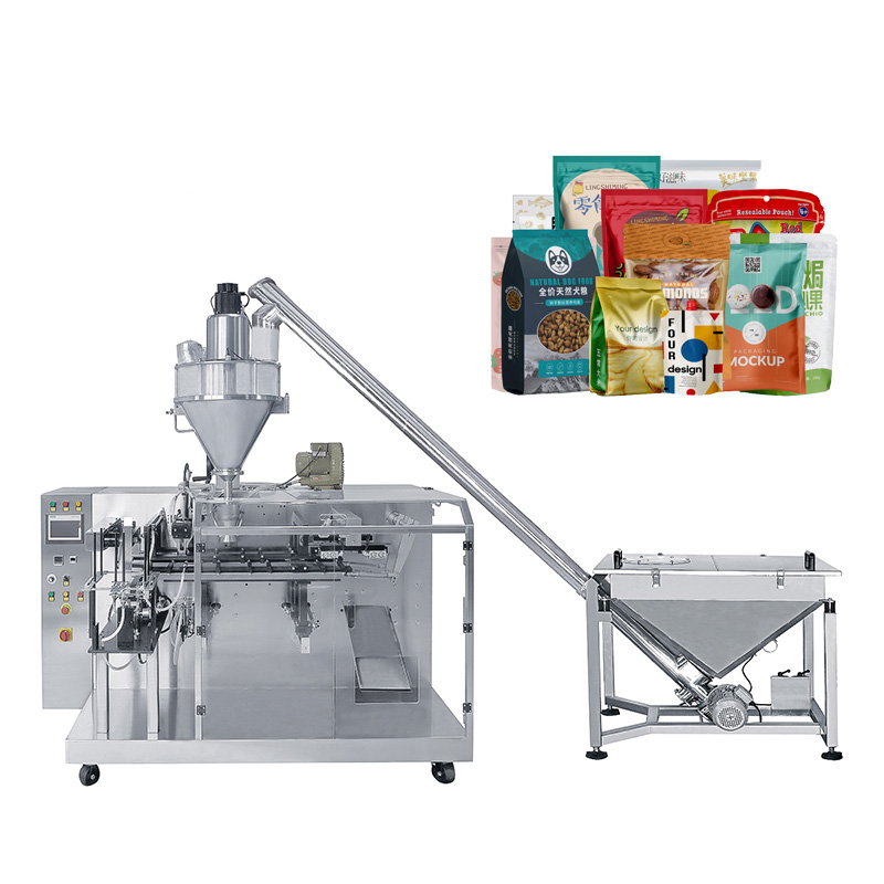 Machine à emballer multifonctionnelle de poche de Doypack de poids de nourriture rotatoire